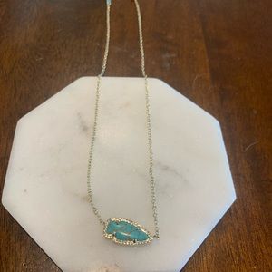 Kendra Scott Turquoise Kasey Necklace (RETIRED STYLE)